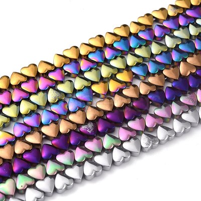 Non-magnetic Synthetic Hematite Beads Strands G-B014-10A-1