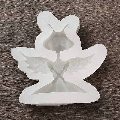 Angel & Fairy Candle Bust Portrait Silicone Molds DIY-L072-010A-1