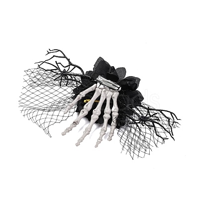 Halloween Party Hair Accessories AJEW-S088-06A-1