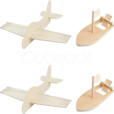 Unfinished Blank Wooden Toys DIY-OC0001-94-1