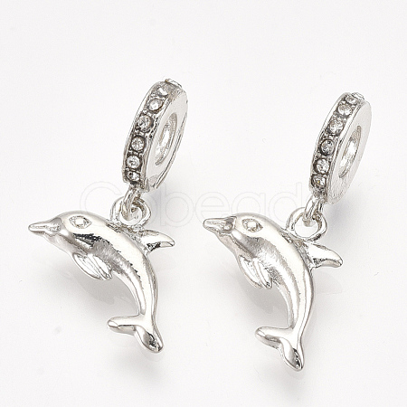 Alloy European Dangle Charms MPDL-S067-027P-1