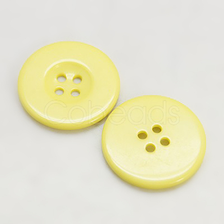 Resin Buttons RESI-D033-30mm-07-1