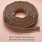 Nylon Zipper Tape, with Zipper Sliders, for DIY Sewing Tailor Craft Bag, Camel, 32x6mm