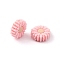 Silicone Beads, Daisy, Pink, 19.5x7.5mm, Hole: 1.6mm