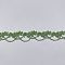 Polyester Lace Trims, Flower Tassel Ribbon for Sewing and Art Craft Projects, Lime Green, 3/4 inch(20mm)