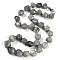 Natural Labradorite Nuggets Beaded Necklaces for Women Men, 20.08~21.26 inch(51~54cm)