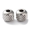 Non-Tarnish 201 Stainless Steel Spacer Beads, Rondelle, Stainless Steel Color, 5x4.6mm, Hole: 1.5mm