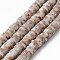 Handmade Polymer Clay Beads Strands, for DIY Jewelry Crafts Supplies, Heishi Beads, Disc/Flat Round, Camel, 6x0.5~1mm, Hole: 1.8mm, about 320~447pcs/strand, 15.75 inch~16.14 inch(40~41cm)