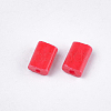 Baking Paint Glass Flat Beads SEED-S023-12F-2