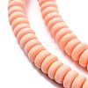 Handmade Polymer Clay Beads Strands X-CLAY-N008-008-35-3