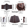 Men's PU Leather Crossbody Bag DIY-WH0504-45-2