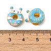 Cartoon Animal Donut Alloy Enamel European Beads FIND-U008-02G-C-2