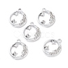 Alloy Rhinestone Pendants ALRI-C008-13P-3