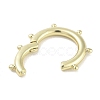 Brass Spring Gate Rings KK-M293-51G-2