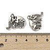 Tibetan Style Alloy Pendants FIND-M047-35AS-3