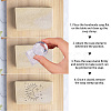 Clear Acrylic Soap Stamps DIY-WH0438-029-5