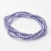 Glass Pearl Beads Strands HY-3D-B49-1