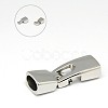 304 Stainless Steel Snap Lock Clasps STAS-I011-18-1