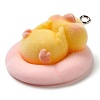 Flocking Resin Sleeping Pendants RESI-D072-02B-2