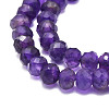 Natural Amethyst Beads Strands G-E569-I04-3