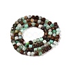 Natrual Green Opal Beads Strands G-N342-121-2