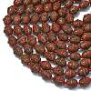 Natural Sesame Jasper Beads Strands G-K389-D27-01-3