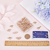 SUNNYCLUE 48Pcs 6 Styles Alloy Crystal Rhinestone Connector Charms RB-SC0001-10-3