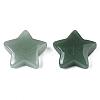 Natural Green Aventurine Star Shaped Worry Stones G-T132-002A-07-2