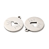 316L Surgical Stainless Steel Pendants STAS-F302-10P-01-2