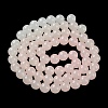 (Defective Closeout Sale: Fading) Imitation Jade Glass Beads Strands DGLA-XCP0001-13-3