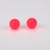 Round Silicone Focal Beads SI-JX0046A-03-2
