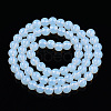 Transparent Glass Beads Strands GLAA-T032-T6mm-14-3