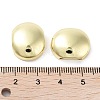 Oval Brass Beads KK-E102-25G-03-3