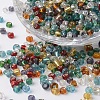 6/0 Silver Lined Round Glass Seed Beads SEED-P002-14-1