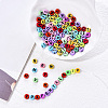 Craft Mixed Color Acrylic Beads SACR-YW0001-07-5