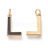 Brass Enamel Pendants KK-R139-03L-2