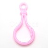 Bulb Shaped Plastic Lobster Keychain Clasp Findings KEYC-A022-05-1