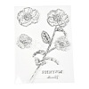 Silicone Clear Stamps DIY-A013-26-2