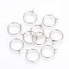 304 Stainless Steel Hoop Earrings STAS-R071-41-1