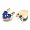 Alloy Enamel Charms ENAM-T012-02V-RS-3