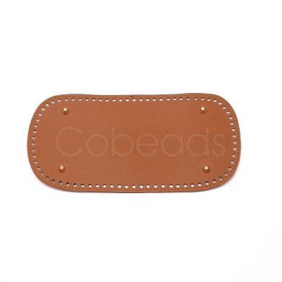 PU Leather with Iron Oval Bottom FIND-WH0091-16A-02-1