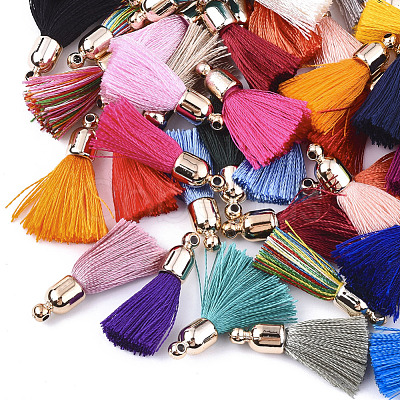 Polyester Tassel Pendant Decorations X-FIND-S286-M-1