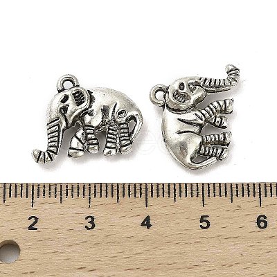 Tibetan Style Alloy Pendants FIND-M047-35AS-1