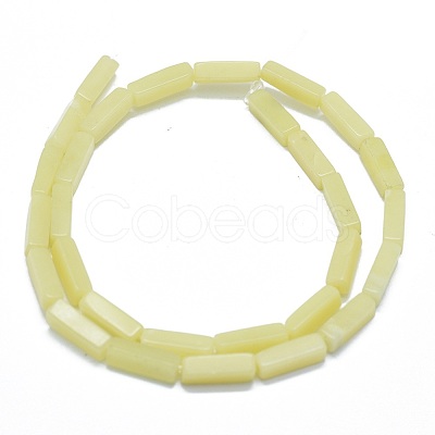 Natural Lemon Jade Beads Strands G-F631-E13-1