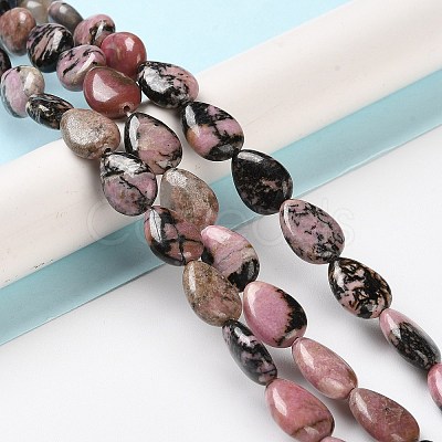 Natural Rhodonite Beads Strands G-K357-A17-01-1