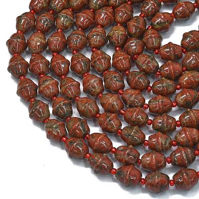 Natural Sesame Jasper Beads Strands G-K389-D27-01-1