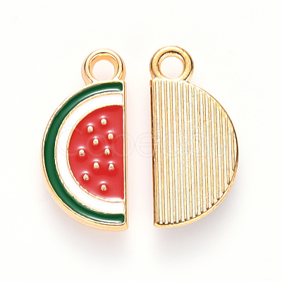 Alloy Enamel Pendants ENAM-S121-018-1