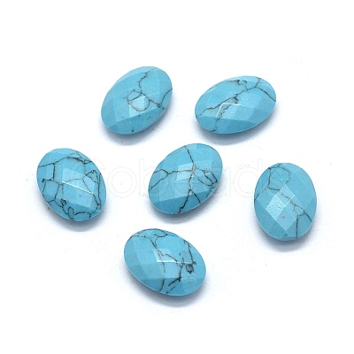 Synthetic Turquoise Beads G-O175-15M-1