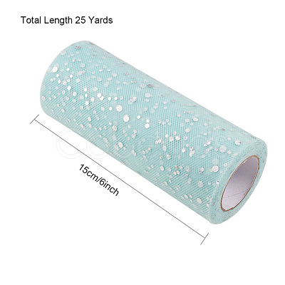 Glitter Sequin Deco Mesh Ribbons OCOR-P010-B-C42-1