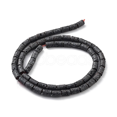 Natural Lava Rock Beads Strands G-H303-C22-1